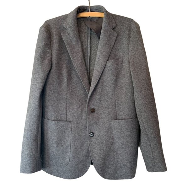 J. Crew Mens Gray Academia Preppy Casual Blazer Size S Wool Blend Single Button - Picture 1 of 15